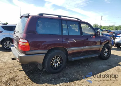 1998 Toyota Land Cruiser z USA, uszkodzony, nr VIN JT3HT05J8W0017346